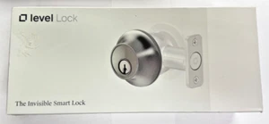 Level Lock - The Invisible Smart Lock - Bluetooth - Matte Black - NEW SEALED - Picture 1 of 5