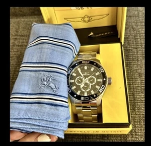invicta herrenuhr & Burberry Schal Neu mit Etikett  - Bild 1 von 12