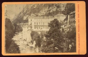 photo cdv Etablissement Thermal aux Eaux Chaudes - Imagen 1 de 1