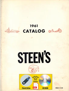 Steens 1961 GoKart & Quarter Midget Catálogo de piezas de colección Archivo PDF Unidad USB - Imagen 1 de 16