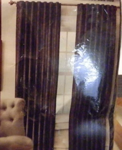 Drapery | Home Decorators | Panel | Brown | 42x84" | #1000026923 | NEW - Picture 1 of 6