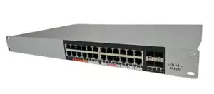 Cisco Meraki MS120-24P-HW 24-Ports Ethernet PoE Switch 600-61050-A Unclaimed - Picture 1 of 5