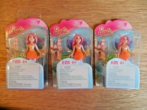 NEW! Lot of 3 Mega Construx Barbie Rainbow Cove Fairy Mini Figure Playsets - Picture 1 of 3