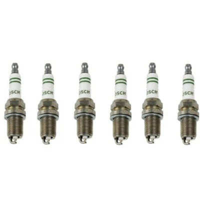 6PCS OE Germany Silver Spark Plug For VW Jetta Nissan 200SX Dodge B150 B250 D150 - Image 1 of 2