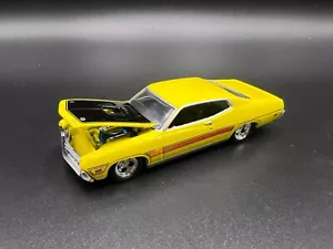 Hot Wheels 71 Ford Torino Yellow 2002 100% Hot Wheels Real Riders China Base - Picture 1 of 4