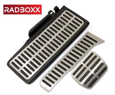 ✅Tapas de pedales deportivos de acero inoxidable para Skoda Superb II Sharan II automático 3 piezas - Imagen 1 de 4