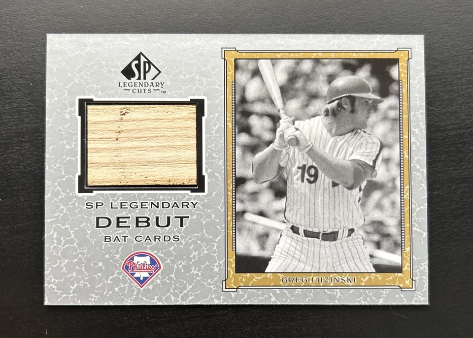 2001 SP Legendary Cuts Debut Game Bat #B-GL Greg Luzinski 🔥🔥 - Image 1 of 2