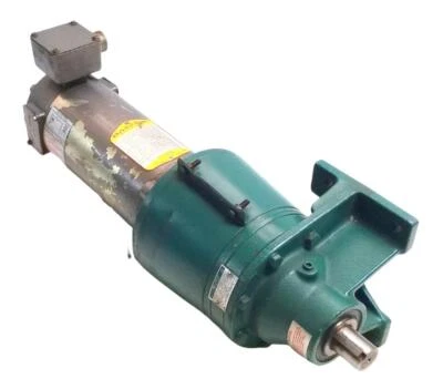 Baldor CDP3326 DC Electric Motor .5HP 1750RPM W/ Sumitomo CNHJS4097Y43 Reducer - Image 1 of 4