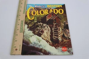 Vintage Wonderful Western Colorado Travel Guidebook Booklet Plastichrome Boston - Imagen 1 de 6