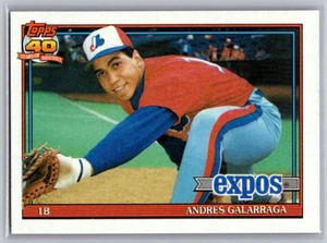 1991 Topps Andres Galarraga #610 - Picture 1 of 2