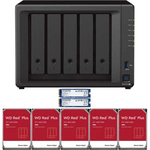 Synology DS1522+ 8GB RAM 1.6TB Cache 15TB (5x3TB) of WD RED PLUS Drives - Picture 1 of 1