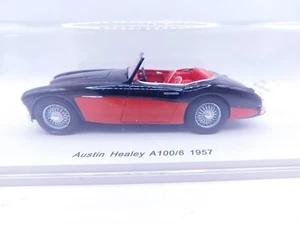 SPARK * AUSTIN HEALEY A100/6 * ROSSO/NERO * 1957 * 1:43 - Foto 1 di 5