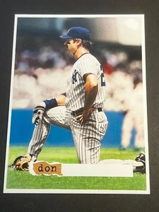 Box 55: 1993 St. Club MISSING FOIL WHITE BORDER PROOF Don Mattingly - Picture 1 of 2