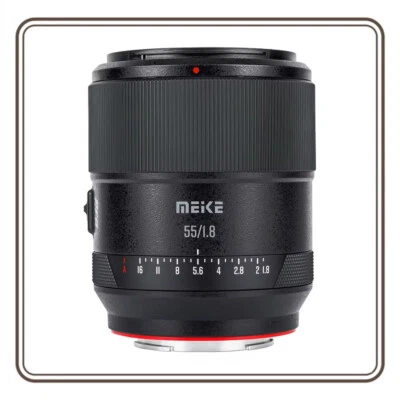 MEIKE 55mm F1.8 Pro Auto Focus Full Frame Lens for L-mount Leica Panasonic Sigma - Image 1 of 4
