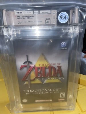 The Legend of Zelda: Collector's Edition (Nintendo Gamecube) Sealed WATA 9.4 A+ - Image 1 of 2