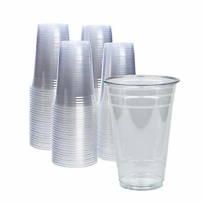 20oz Crystal Clear PET Plastic Cups, Disposable Cold Cups • 25.90$