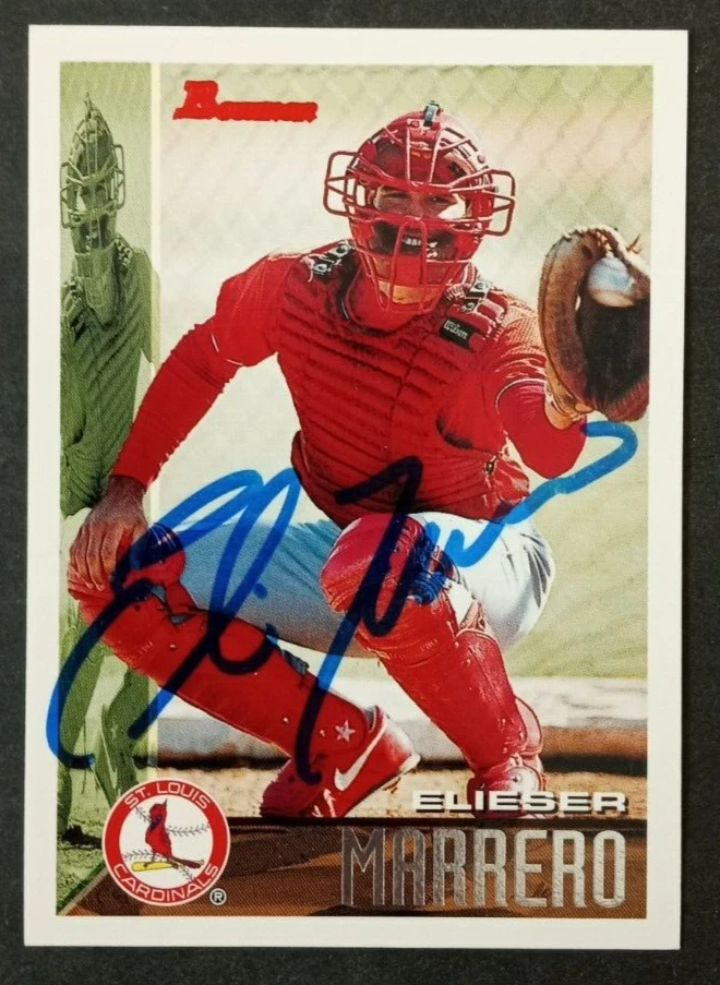 1995 Bowman SIGNED: Elieser Marrero, CARDINALS #172 - Image 1 of 1