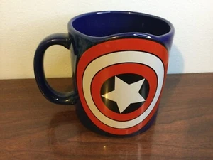 Marvel Comics Captain America Coffee Mug 20oz, Pre-owned - Picture 1 of 3