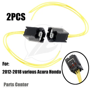 2PCS Battery Charging Sensor Connector Pigtail Fit 2013+ Honda Accord Acura US - Picture 1 of 10