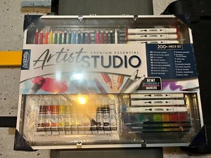 ArtSkills Artist Studio Premium Essential Art Supply Kit 200pcs w Carrying Case - Picture 1 of 3
