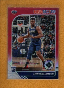 Zion Williamson 2019-20 Panini Hoops Premium Stock Rookie Red Prizm RC #258 - Picture 1 of 2