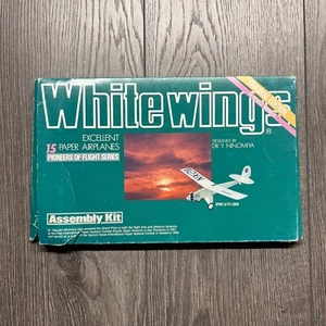 White Wings 12/15 Paper Airplanes Assembly Kit Pioneers Flight Series 1995 NOB - Picture 1 of 6