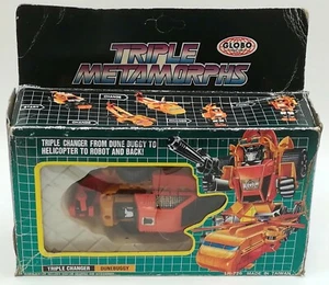 TRANSFORMERS KO BOOTLEG SANDSTORM TRIPLE CHANGERS VINTAGE 1980s NEW IN BOX  - Picture 1 of 6