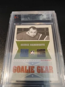 ITG Ultimate Goalie Gear George Hainsworth Memorabilia Jersey Glove Canadiens - Bild 1 von 2