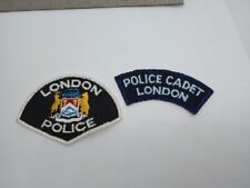 Lot Of 2 London Ontario Police Patches