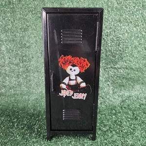 Jaded Jenny Metal Locker Only Hot Topic Exclusive Goth Rare 11" X 4.5" X 4.5" - Picture 1 of 11
