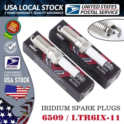 Set of 4 OE 6509/LTR6IX-11 Iridium Spark Plugs For 2012-2017 Ford Edge 2.0L L4 - Image 1 of 4