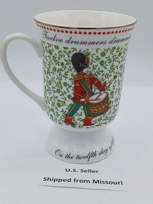 Taza con patas American Atelier 12 días de Navidad 12 bateristas batería 12 Foto 1 de 4