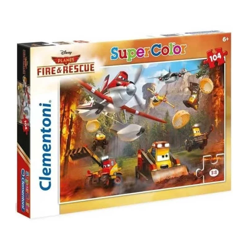 CLEMENTONI PUZZLE 104 PZ FIRE & RESCUE PLANES 27910 - Immagine 1 di 1