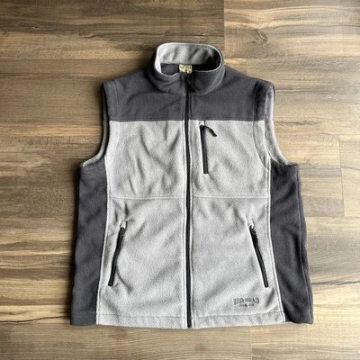 RedHead Men’s Full Zip Vest Grey Large Zipper Pockets - Image 1 of 4