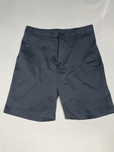 Lee Extreme Motion Flat Front Chino Shorts Men's 33 Navy Blue Pockets - Picture 1 of 17