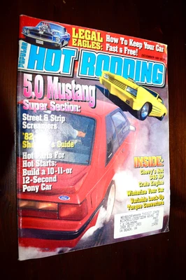 Popular Hot Rodding Magazine December 1991 5.0 Mustang 10-, 11-, or 12-Second - Image 1 of 3