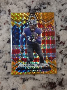 Derrick Henry 2024 Mosaic National Pride #257 Reactive Yellow Prizm Ravens - Picture 1 of 2