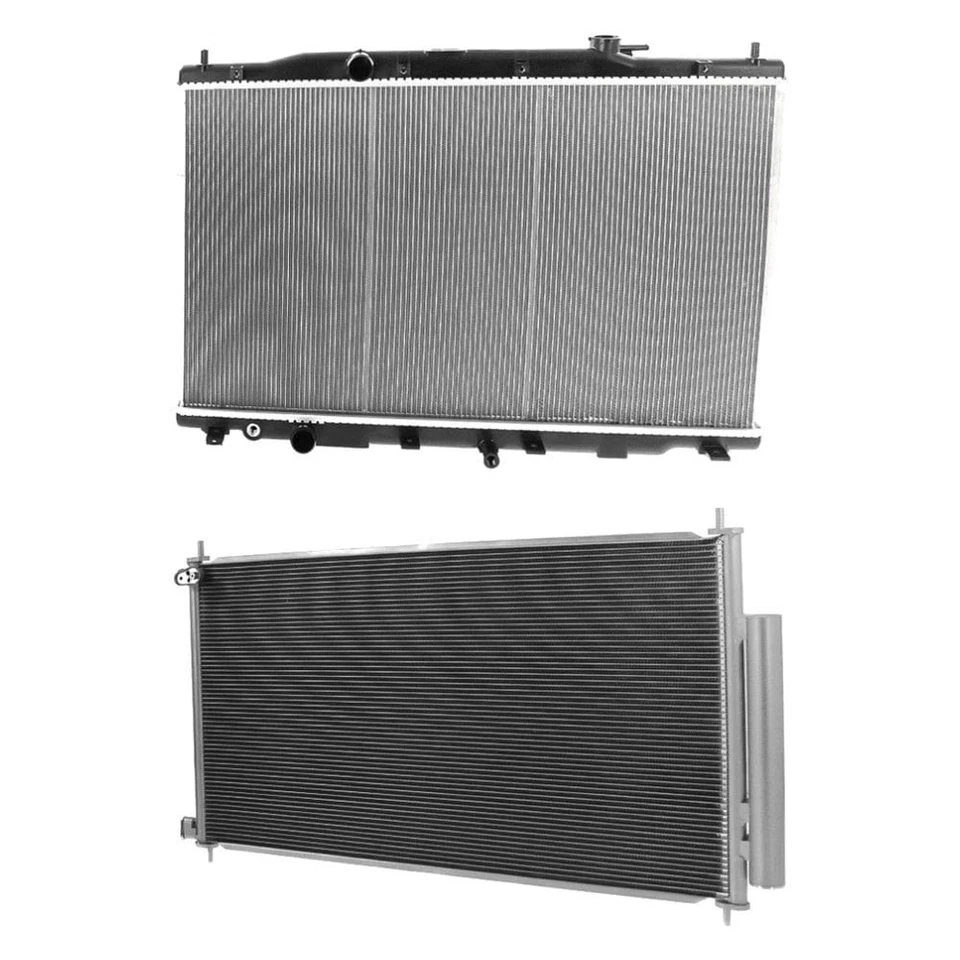 For Honda CR-V 2012-2016 Replacement Radiator & Condenser Kit - Imagem 1 de 1