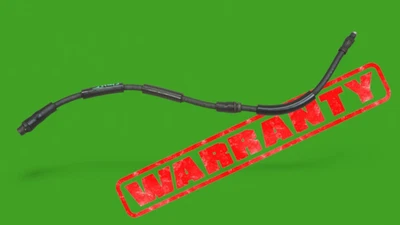 09-13 BMW X5 E70 dianteiro esquerdo motorista lado direito passageiro linha de mangueira de freio fabricante de equipamento original - Imagem 1 de 4