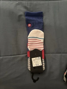 Stance x The Perfect Pair Air Jordan 3 True Blue Quarter Socks Size Large 9-12 - Picture 1 of 4