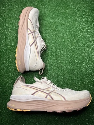 Zapato para correr Asics Gel Kayano 32 para mujer talla 6,5 blanco/naranja brillante *sin plantillas Foto 1 de 4