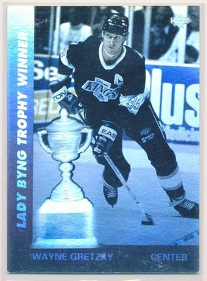 1991-92 Upper Deck Hologram #AW6 Wayne Gretzky Lady Byng NHL Trophy - Image 1 of 2