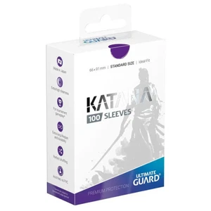 Ultimate Guard Katana Sleeves Standard Size Purple (100) - Picture 1 of 3