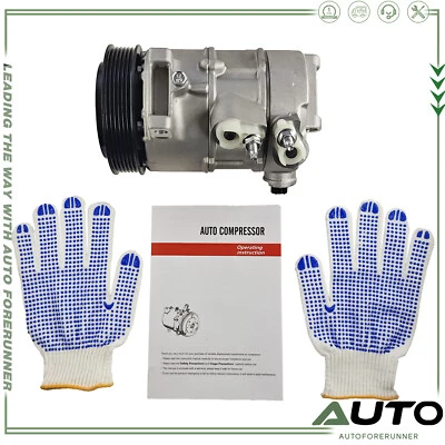 A/C Compressor w/ 6-Groove for 08 Dodge Avenger SE R/T SXT V6 2.7L 3.5L CO29107C Foto 1 de 4