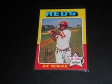 1975 Topps #180 JOE MORGAN card! REDS! HOF!