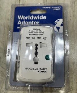 Travelsmart by Conair Worldwide Adapter mit Überspannungsschutz Modell TS237T Travel - Bild 1 von 8