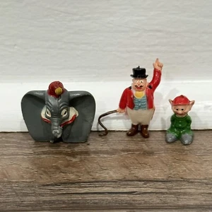 Figuras de plástico Disneykins Marx años 60 Dumbo Timothy Mouse Circo Ringmaster - Imagen 1 de 2