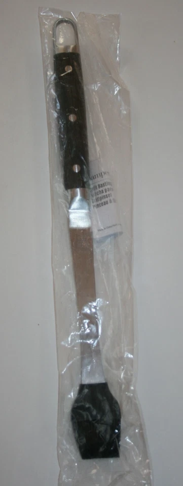 Pampered Chef Grill Basting Brush 2722 16½" length Silicone Stainless - Image 1 of 1
