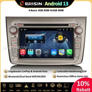 8-Kern Android 14 Autoradio GPS Navi CarPlay DAB+Wifi DSP CD für Alfa Romeo Mito - Imagen 1 de 20