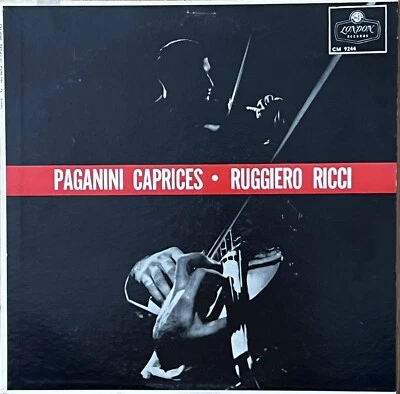 RUGGIERO RICCI PAGANINI CAPRICES ffrr LONDON CM 9244 MONO - Image 1 of 4